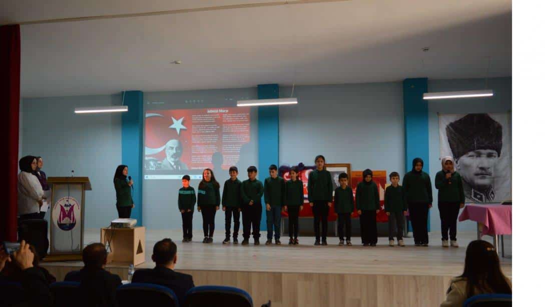 12 Mart İstiklal Marşı'nın Kabulü ve Mehmet Âkif ERSOY'u Anma Programı